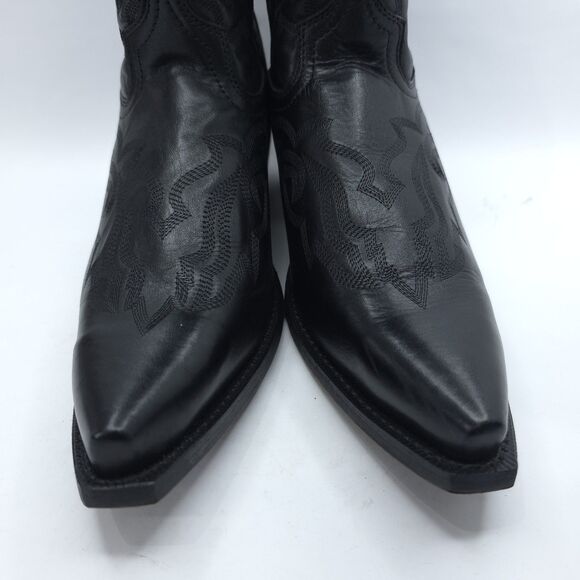Laredo Hawk Western Boot Snip Toe 6860 Black Mens Size 10.5D main image 7